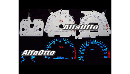 Mercedes reverse glo gauges #5