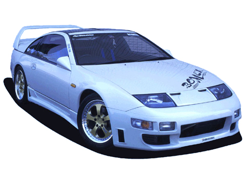 Nissan 300zx bomex body kit #6