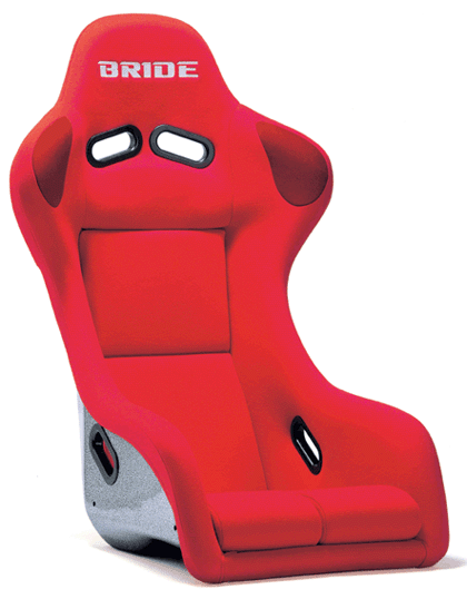 2006-9999 Audi A3 Bride Racing Seats - Zeta III CFRP (Red)