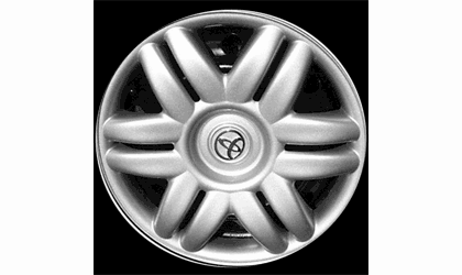 2000 toyota camry 12 spoke hubcap #7 2000 toyota camry 12 spoke hubcap #7