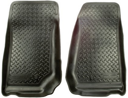 Husky Classic Style Front Seat Floor Liners - Black