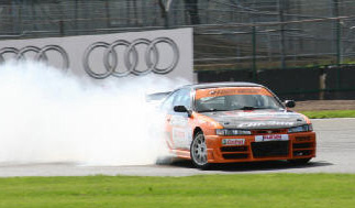 Drifting the track