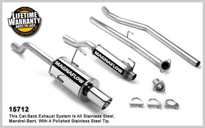 2003 Honda civic cat back exhaust