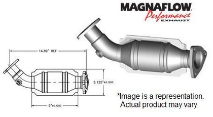 1993-2001 Pontiac Firebird Magnaflow Direct Fit Catalytic Converter - Passenger Side