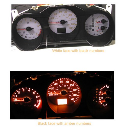 Nissan altima gauge faces