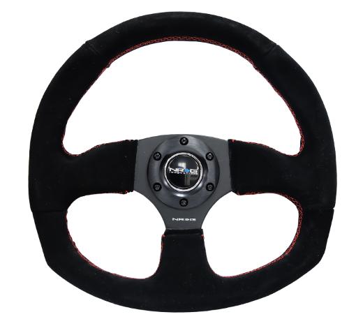 NRG RS Steering Wheel - Suede