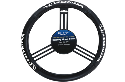 Leather steering wheels cover 2002 honda accord #3