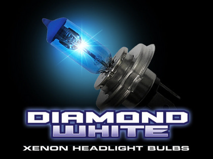 Recon 9004 12V 65/45W (4,600 Kelvin) Headlight Bulbs In Diamond White 