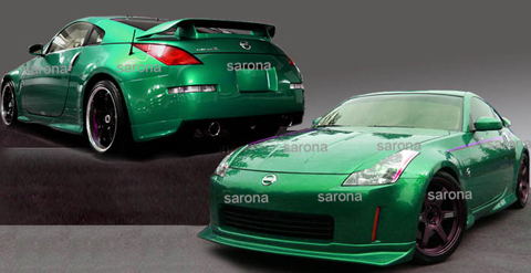 Nissan 350z sarona body kit #2