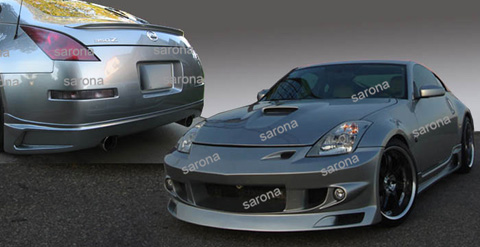 Nissan 350z sarona body kit
