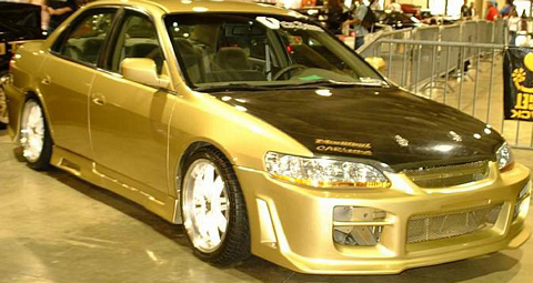 Nissan skyline body kit for honda accord #7