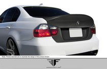 2006-2008 BMW 3 Series/M3 4DR Aero Function AF-1 Trunk Lid (Carbon Fiber)