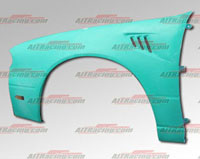 93-97 Altima AIT Racing MLB Fiberglass Fenders, Front