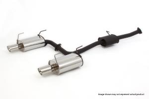 98-02 Accord V6 Sedan A'PEXi WS II Exhaust System (Dual Tip Outlet)