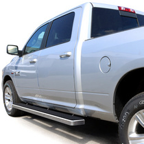 09-16 Dodge Ram (1500 Crew Cab ) APS iStep Running Boards - 6 Inch, Hairline Finish