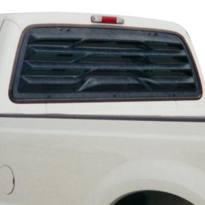 1999-2007 F-250 / 350 / 450 Superduty Sliding Window Astra Hammond Classic-Style ABS Truck Rear Window Louvers