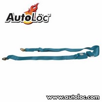 All Jeeps (Universal), All Vehicles (Universal) AutoLoc 2 Point Lap Seat Belt (Aqua)