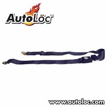 All Jeeps (Universal), All Vehicles (Universal) AutoLoc 2 Point Lap Seat Belt (Dark Blue)