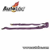 All Jeeps (Universal), All Vehicles (Universal) AutoLoc 2 Point Lap Seat Belt (Plum Purple)