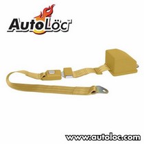 All Jeeps (Universal), All Vehicles (Universal) AutoLoc 2 Point Retractable Lap Seat Belt (Goldenrod)