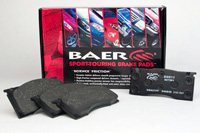 82-85 Seville, 82-88 Camaro w-iron caliper, 82-88 Firebird w-iron caliper Baer Brake Pads - Sport Touring Brake Pads Rear