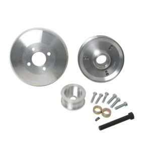 97-03 Ford Expedition 4.6 / 5.4L, 97-03 Ford F-150 4.6 / 5.4L BBK Pulley Kits - 3 Piece 8-Rib Underdrive (Aluminum)