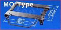 96-00 Impreza Bride Type MO Bottom Reclining Seat Rail - Right Side (Includes Sliders)