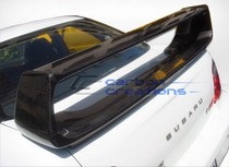2002-2007 Subaru Impreza 4DR Carbon Creations STI Look Wing Trunk Lid Spoiler (Carbon Fiber)