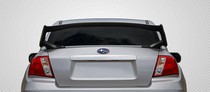 2008-2011 Subaru Impreza 4DR, 2008-2016 Subaru Impreza WRX STI 4DR Carbon Creations STI Look Trunk Lid Spoiler Wing (Carbon Fiber)