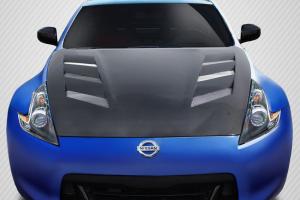 2009-2019 Nissan 370Z Z34 Carbon Creations AMS Hood - 1 Piece