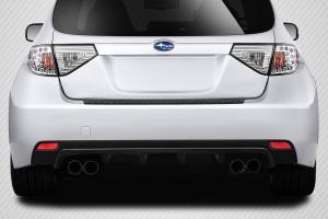 2008-2010 Subaru Impreza WRX HB Carbon Creations DriTech Backstop Rear Diffuser - 1 Piece