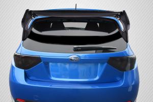 2008-2011 Subaru Impreza 5DR 2008-2014 Subaru WRX STI 5DR Carbon Creations VR-S Wing Trunk Lid Spoiler - 4 Piece