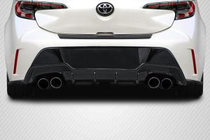2019-2021 Toyota Corolla Hatchback Carbon Creations A Spec Rear Diffuser - 3 Piece