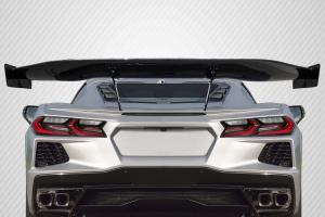 2020-2021 Chevrolet Corvette C8 Carbon Creations Gran Veloce GT Rear Wing Spoiler - 5 Piece