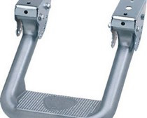 00-02 Ford Excursion, 99-06 Ford Super Duty CARR Truck Steps - Hoop II XP4 (Titanium)