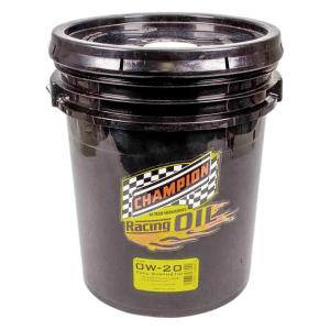 All Vehicles (Universal) Champion 0w-20 Racing Full-Synthetic Automotive Motor Oil - 5 Gallons