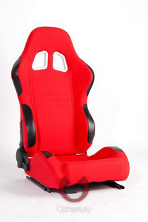 All Cars (Universal), All Jeeps (Universal), All Muscle Cars (Universal), All SUVs (Universal), All Trucks (Universal), All Vans (Universal) Cipher Racing Seats - Red Cloth