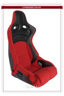 All Cars (Universal), All Jeeps (Universal), All Muscle Cars (Universal), All SUVs (Universal), All Trucks (Universal), All Vans (Universal) Cipher Viper Series Racing Seats - Red Black Cloth/Polyurethane Leather with Carbon Fiber Polyurethane