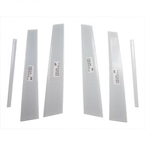 2008-2012 Honda Accord 4 Door Coast to Coast Pillar Post Covers - Polished Stainless Steel (6-Piece)