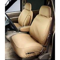 01 Mazda Tribute - High Back Bucket Seats Covercraft Seat Saver Polycotton (Wet Sand)