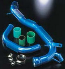 JZA80 Cusco Aluminum Fin Turbo Pipe (Blue)