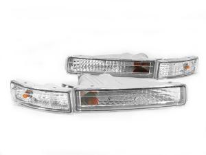 1995-1997 Lexus Ls400 DEPO Crystal Clear Front Bumper Signal Lights