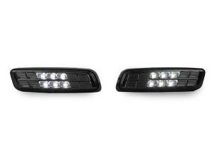 2000-2005 Lexus Is300, 98-04 Gs300/400/430 DEPO Crystal Smoke White LED Front Bumper Side Marker Lights
