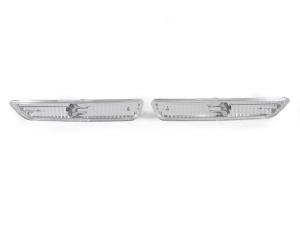 2010-2014 Ford Mustang DEPO Clear Crystal Bumper Side Marker Lights