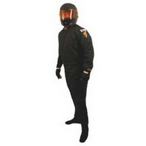All Cars (Universal), All Jeeps (Universal), All Muscle Cars (Universal), All SUVs (Universal), All Trucks (Universal), All Vans (Universal) DJ Safety Firesuit SFI 3-2A/15 1-Piece Suit - Small (Black)