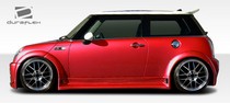 2002-2006 MINI Cooper Must be used in conjunction with complete wide body kit Duraflex Type Z Wide Body Fender Flares