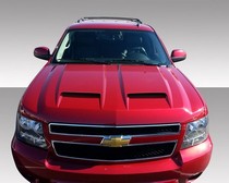 2007-2014 Chevrolet Tahoe/Suburban, 2007-2013 Chevrolet Avalanche Duraflex CV-X Hood