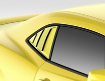 2010-2015 Chevrolet Camaro Duraflex Racer Window Scoops Louvers