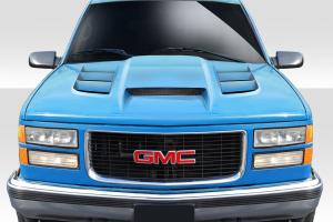 1988-1999 Chevrolet GMC C Series / K Series Pickup, 1992-1999 Chevrolet Tahoe, 1992-1999 Chevrolet Suburban, 1992-1999 GMC Yukon Duraflex Viper Look Hood - 1 Piece