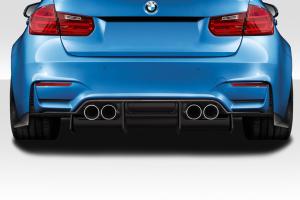 2014-2019 BMW M3 F80, 2014-2020 M4 F82 F83 Duraflex Plasma Rear Diffuser - 4 Piece